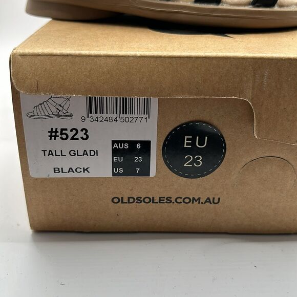 Old Soles Tall Gladiator Sandals NWT in box - Picture 2 of 5